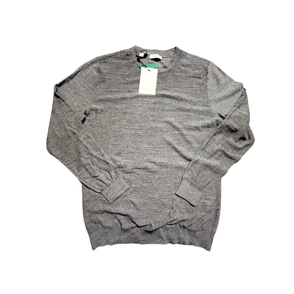 Selected Homme Mens Gray Wool Blend Crewneck Sweater XL NWT - Picture 3 of 8